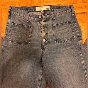 Rag & Bone wide legged jeans